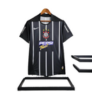 Camisa Corinthians Titular 2004 - Versão Retrô Preta Pepsi Twist