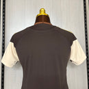Camisa Flamengo Treino Comissão 2026 - Feminina Baby Look Marrom
