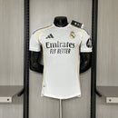 Camisa Real Madrid Titular 2025/26 - Versão Jogador Branco e Dourado