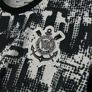 Camisa Corinthians Reserva 25/26 - Branco e Preto