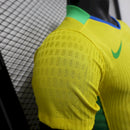 Camisa Brasil Titular 2025/26 - Versão Jogador Amarela