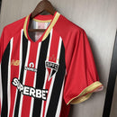Camisa São Paulo Fora 25/26 - Vermelha Tricolor