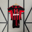 Conjunto Infantil Milan Titular 2006 - Vermelho e Preto