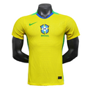 Camisa Brasil Titular 2025/26 - Versão Jogador Amarela