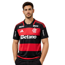 Camisa Flamengo Titular 26/27 - Vermelha e Preta