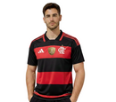Camisa Flamengo Titular 26/27 - Vermelha e Preta