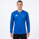 Camisa Cruzeiro Titular Manga Longa 26/27 - Azul Masculino