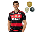 Camisa Flamengo Titular 26/27 - Vermelha e Preta