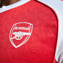 Camisa Arsenal Titular 25/26 - Vermelho e Branco