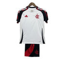 Conjunto Flamengo Home 25/26 - Preto e vermelho