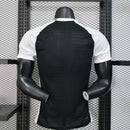 Camisa Corinthians Fora 2025/26 - Versão Jogador Preto e Branco