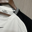 Camisa Corinthians Titular 25/26 - Branco e Preto