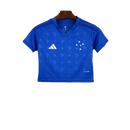 Cropped Cruzeiro Titular 26/27 - Versão Feminina Azul