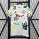 Camisa Ajax Edição Especial 25/26 - Branca Bob Marley