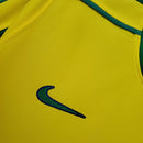 Camisa Brasil Titular 98/99 - Versão Retrô Amarela