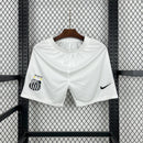 Shorts Santos Titular 11/12 - Branco Retrô