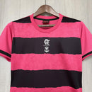 Camisa Flamengo Edição Especial 25/26 - Versão Feminina Baby Look Rosa