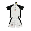 Conjunto Infantil Corinthians Titular 25/26 - Branco