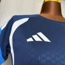 Camisa Cruzeiro de Treino 26/27 - Feminina Baby Look Azul Escuro