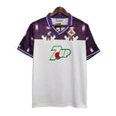 Camisa Fiorentina Retrô 1992/1993 Branca e Roxa - Lotto